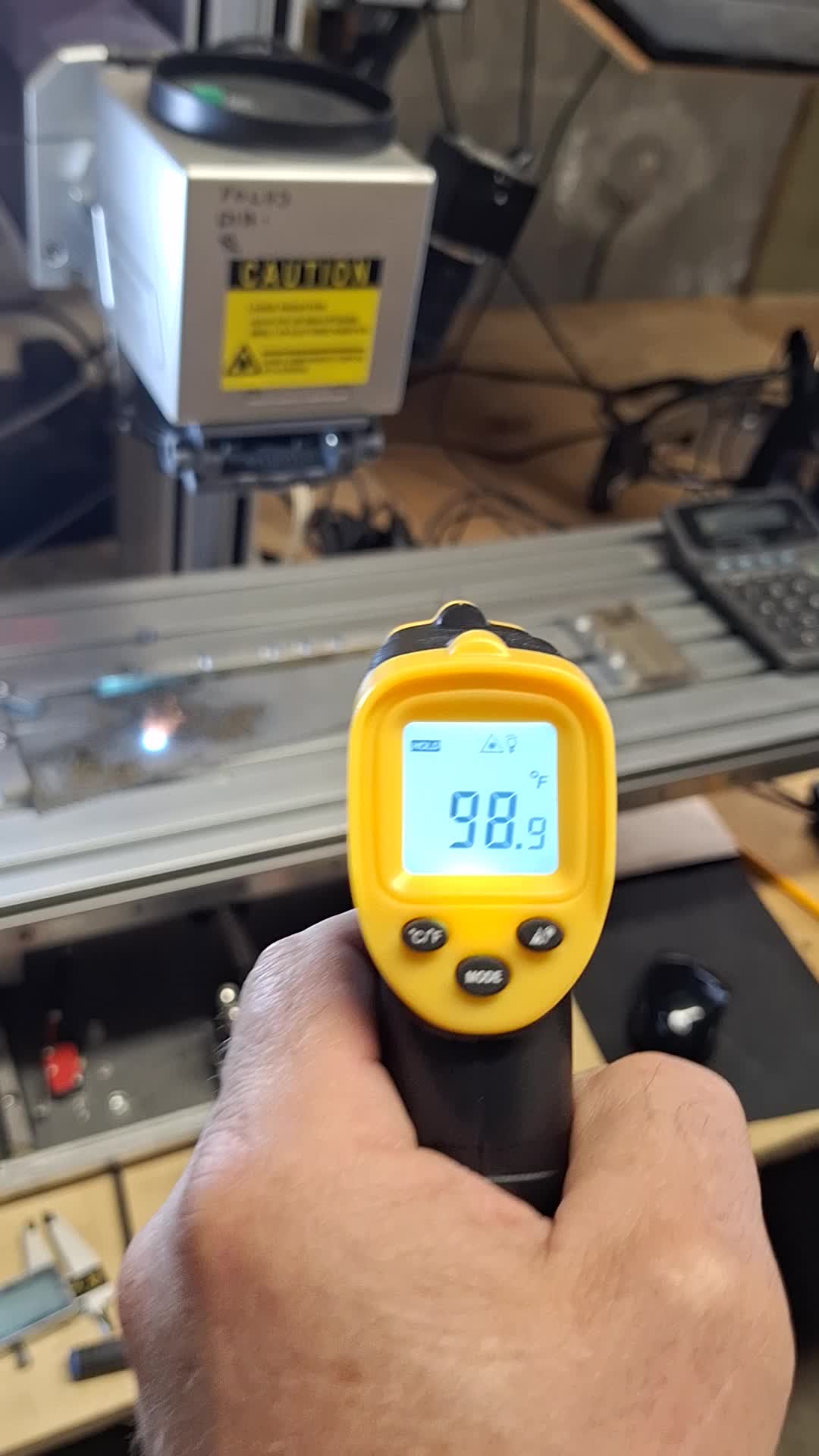 Temp at Burn